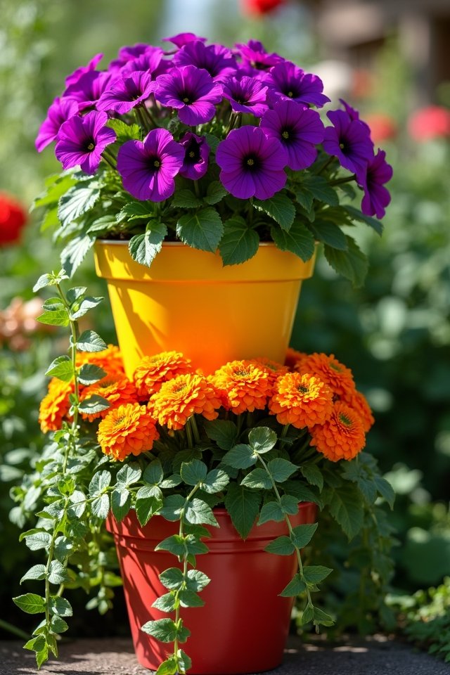 vibrant floral garden transformation