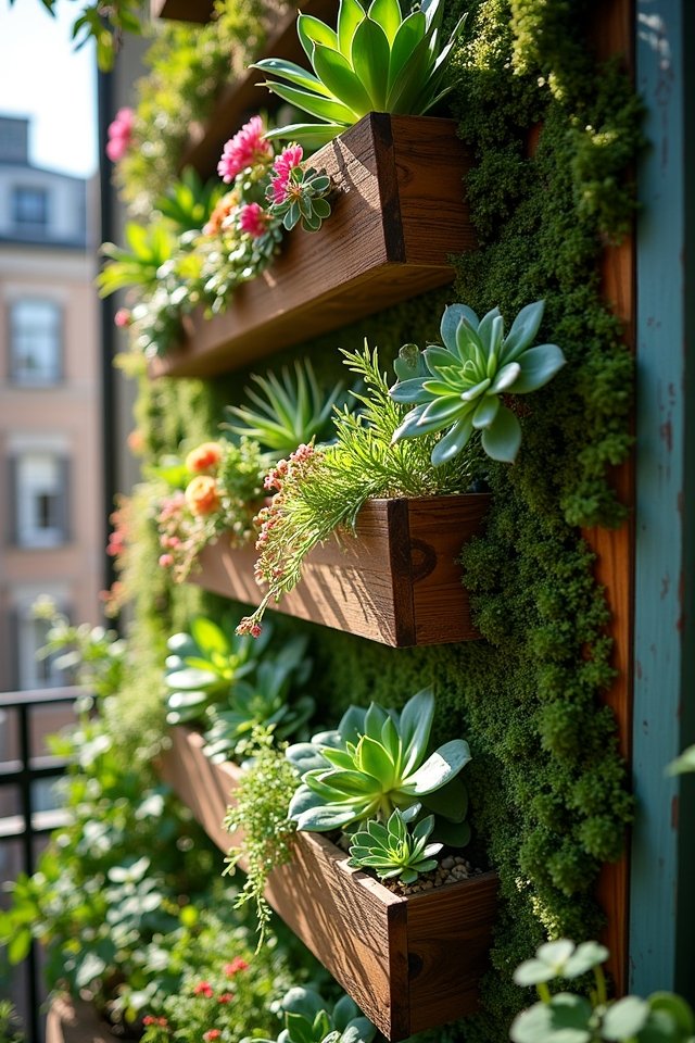 vibrant living wall benefits