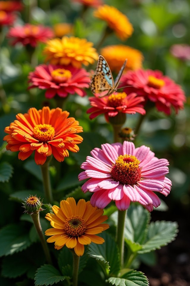 vibrant low maintenance garden flowers