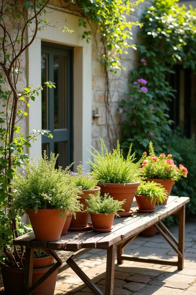 vibrant plants creative decor