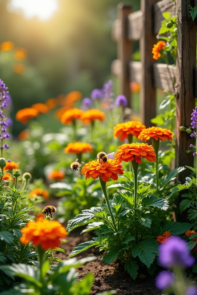 vibrant pollinators enhance gardens