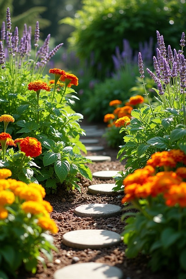 vibrant sensory garden experience