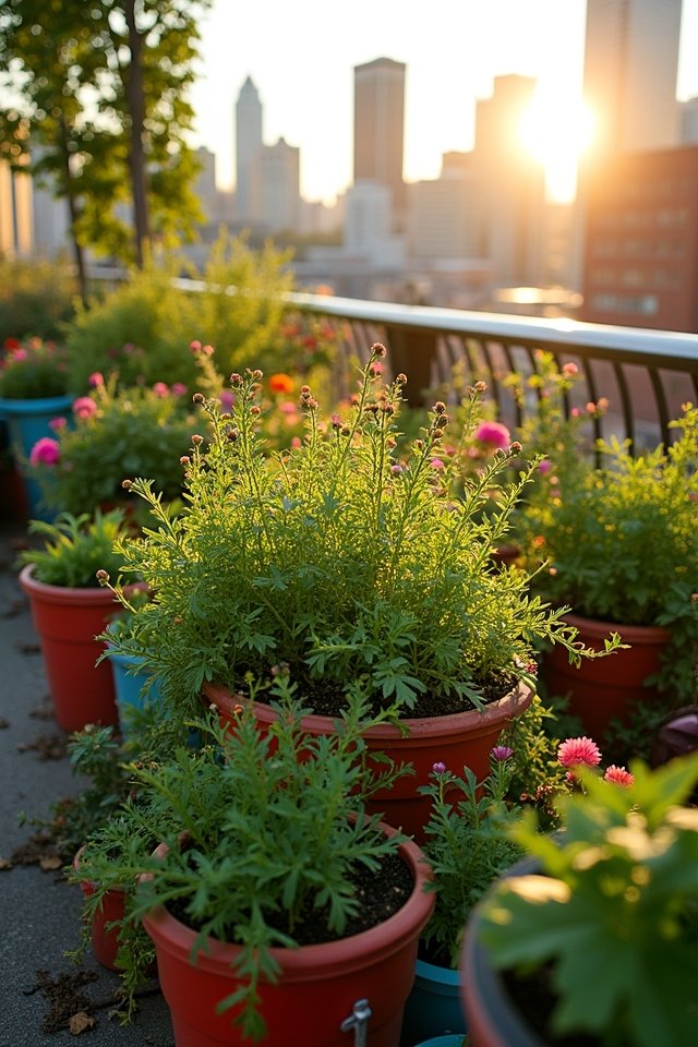 vibrant urban garden transformation