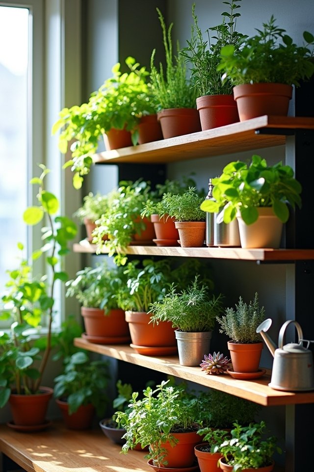 vibrant vertical plant displays