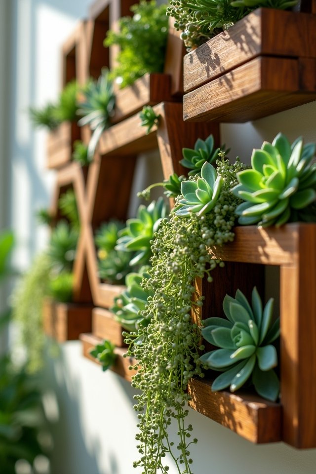vibrant vertical succulent gallery
