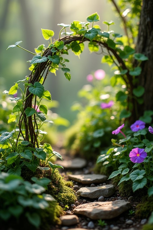 vine plants enhance garden beauty