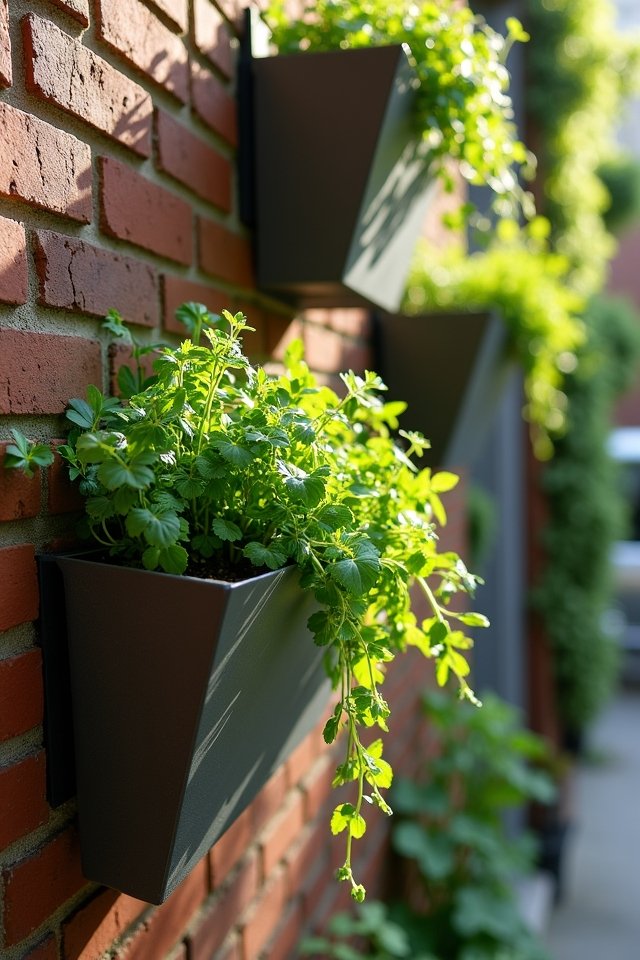 wall mounted urban gardening solutions