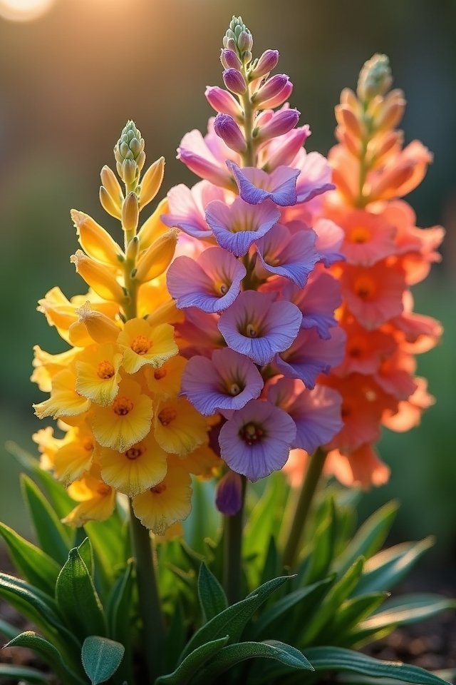 whimsical colorful floral adventure