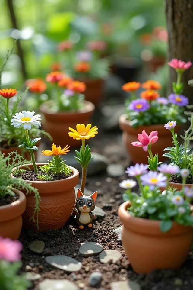whimsical miniature fairy gardens