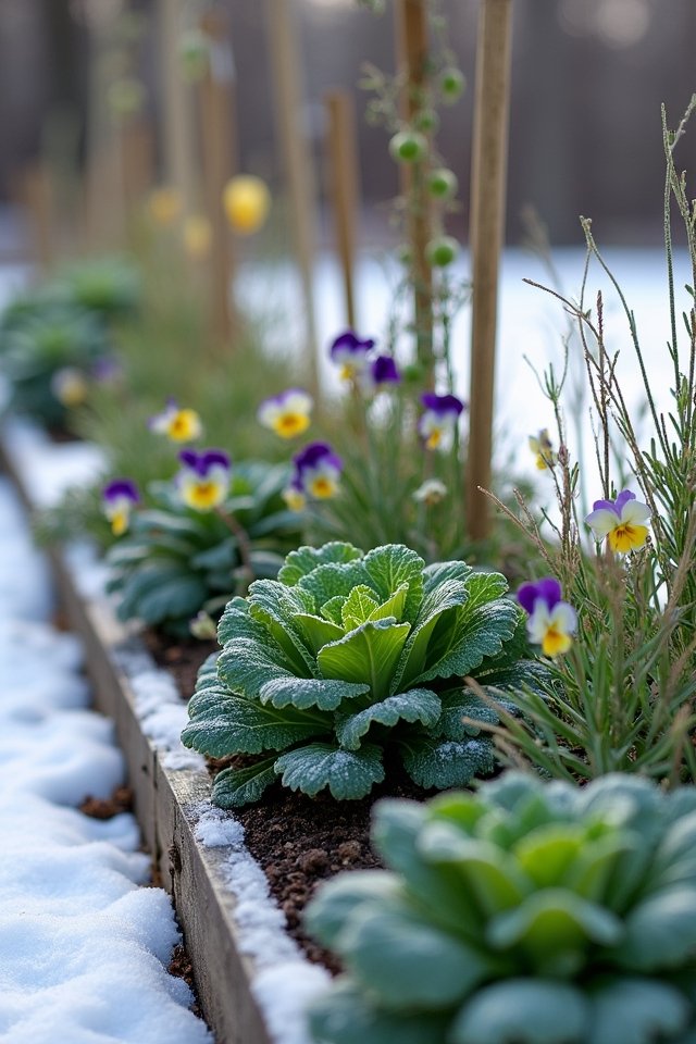 winter companion planting options