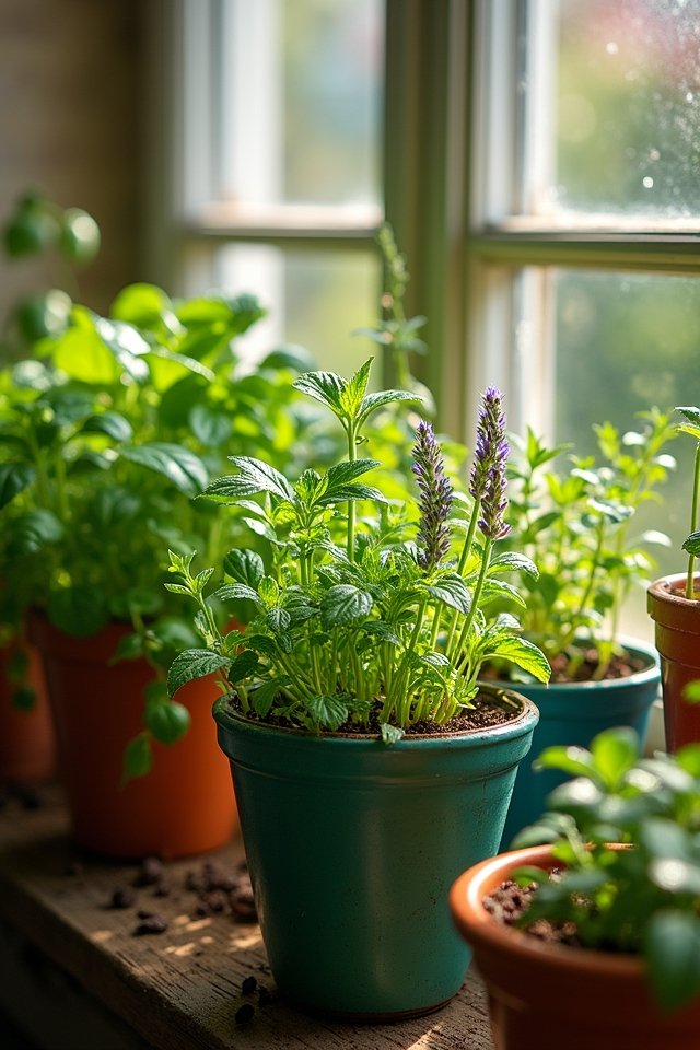 year round herb gardening tips