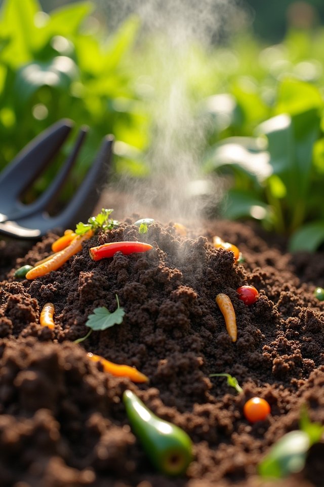 aeration boosts compost health