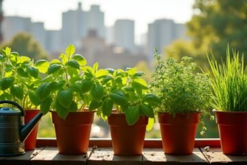 apartment herb gardening tips