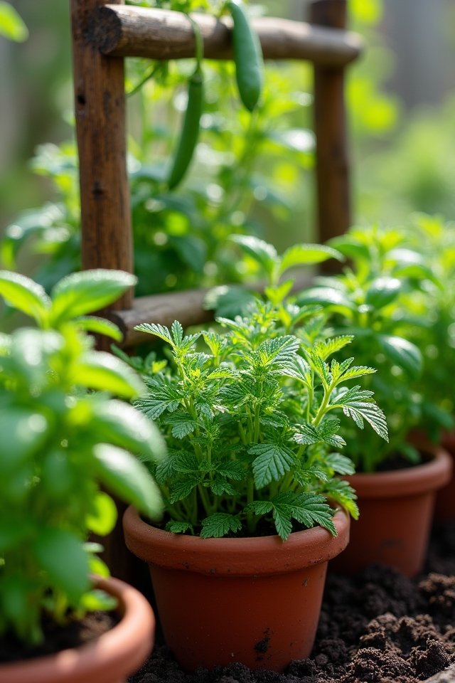 aromatic indoor herb gardening