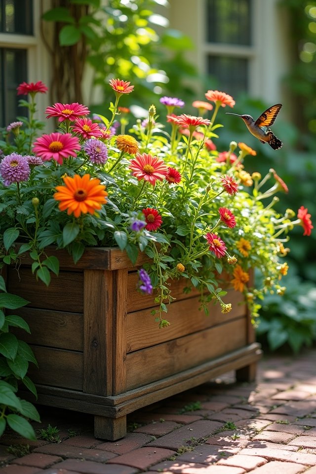 attract pollinators to patio