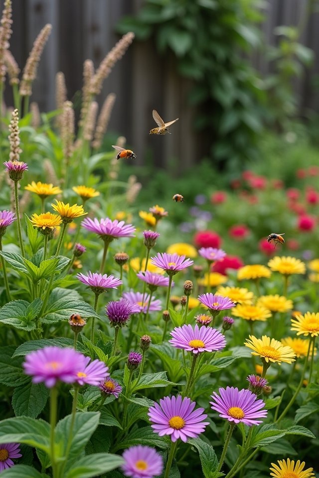 attracting helpful garden insects