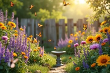 attracting pollinators to gardens