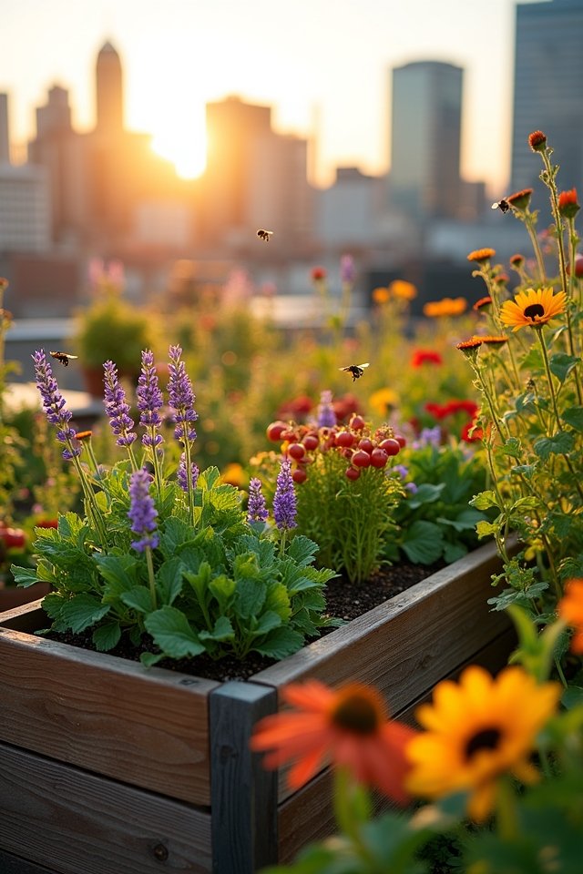 attracting pollinators to gardens