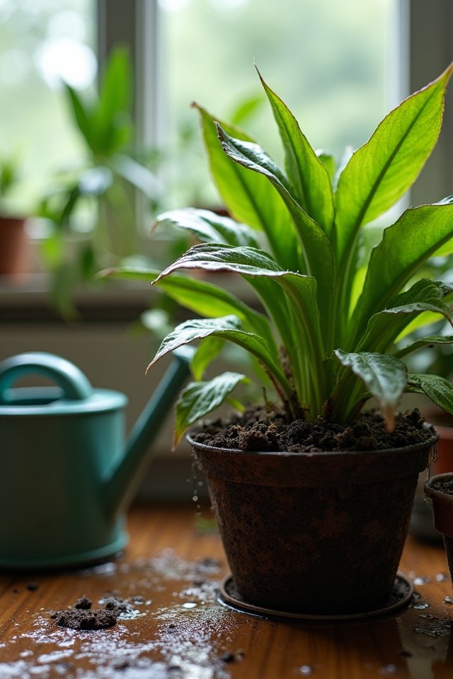 avoid overwatering your plants