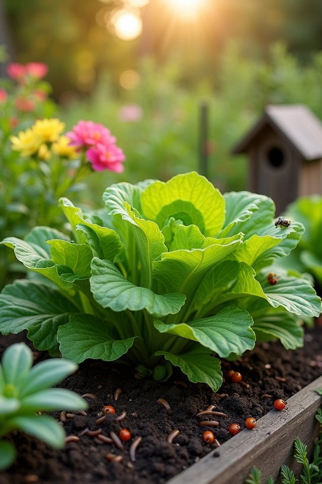balanced garden ecosystem harmony