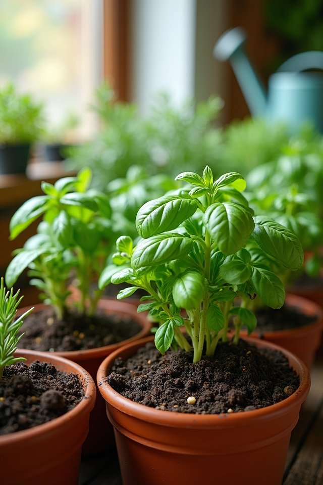 balanced potting soil blend