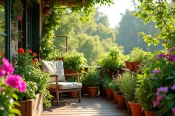 balcony container gardening ideas