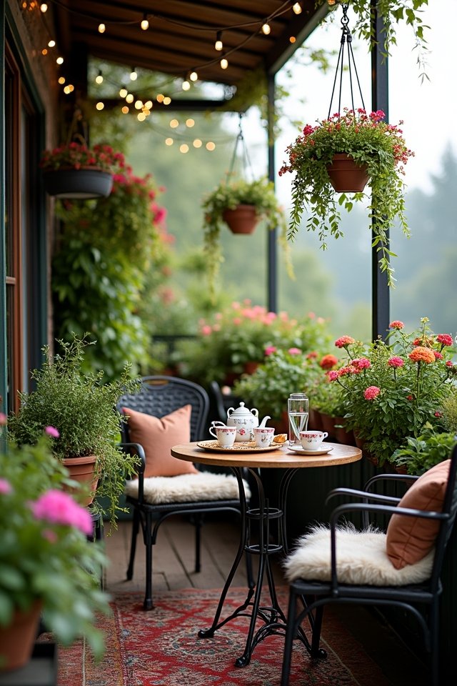 balcony garden accessories ideas