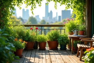 balcony garden design tips