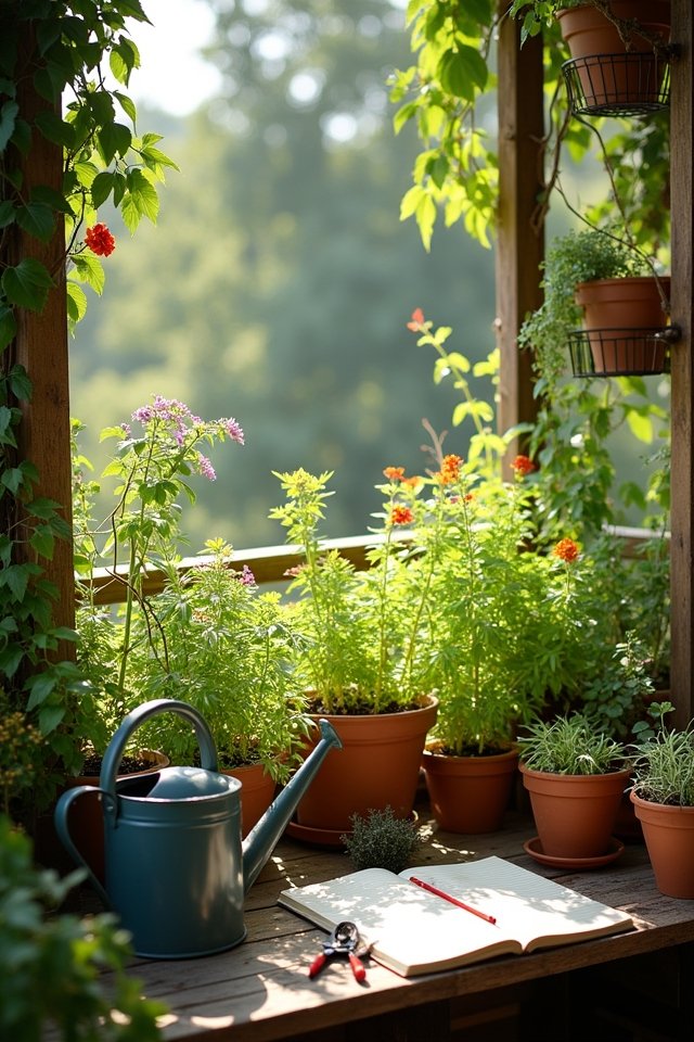 balcony garden maintenance tips