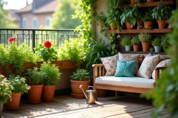 balcony gardening in small spaces