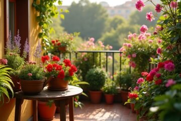 balcony seasonal plant selection