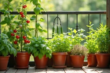 balcony vegetable garden transformation