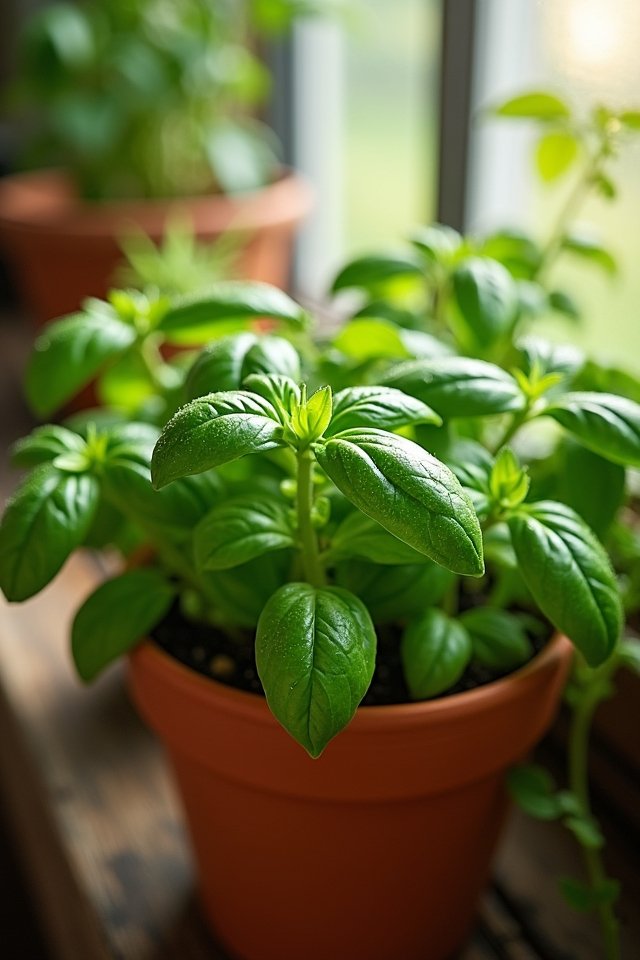 basil flavorful healthy aromatic herb