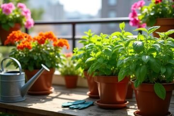 beginner balcony gardening tips