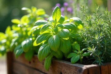beginner container garden herbs