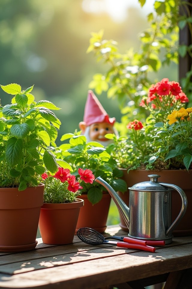beginner friendly container gardening