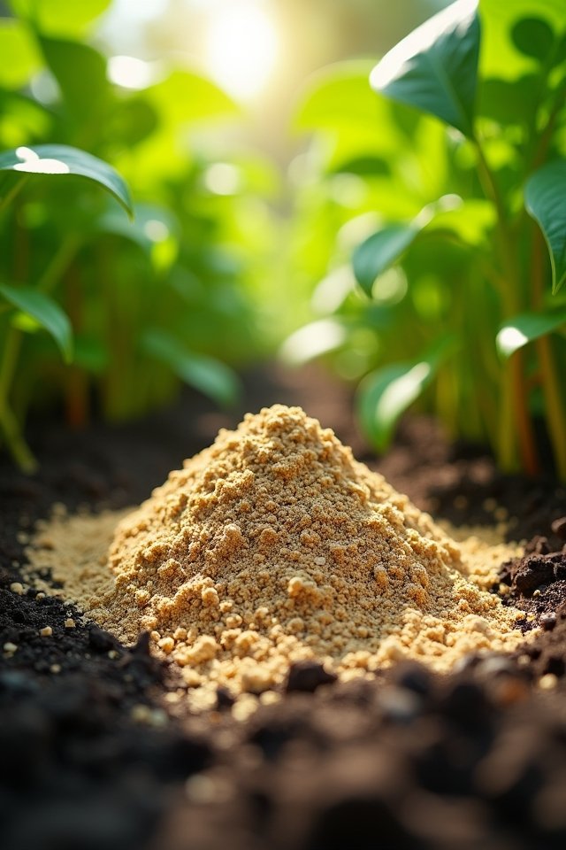 boost garden with bone meal