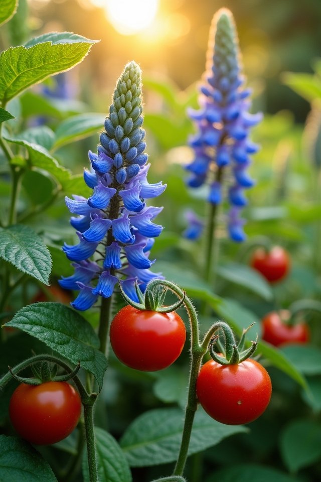 borage boosts tomato growth