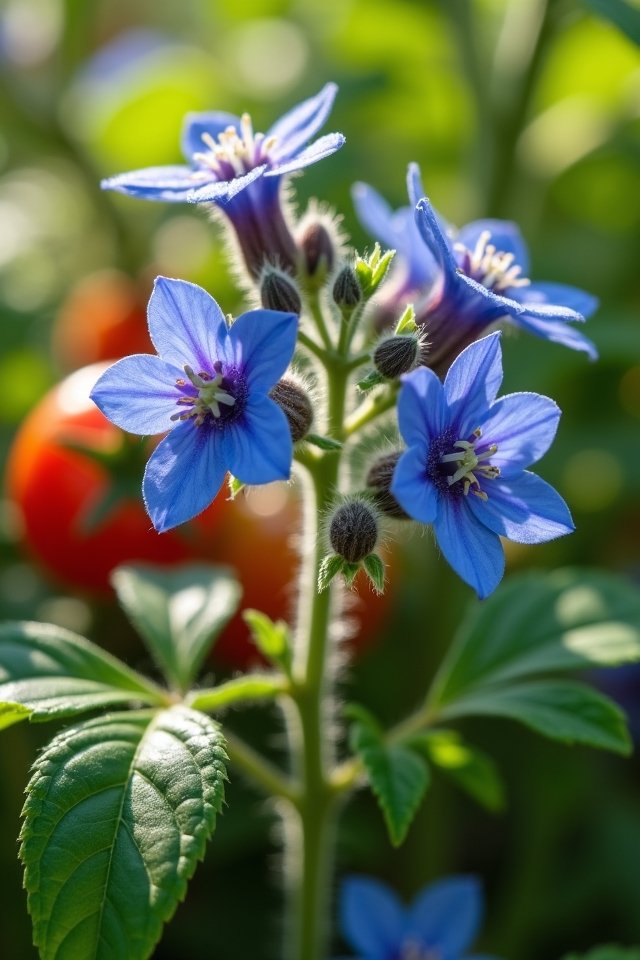 borage enhances garden growth