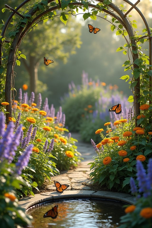 butterfly garden cozy retreat