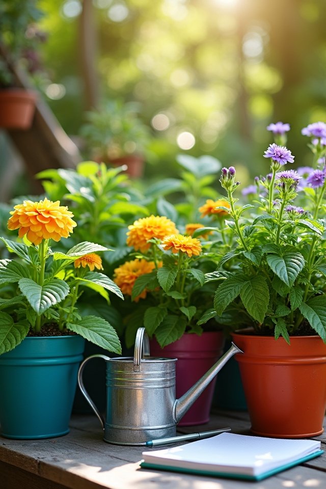 care for container plants