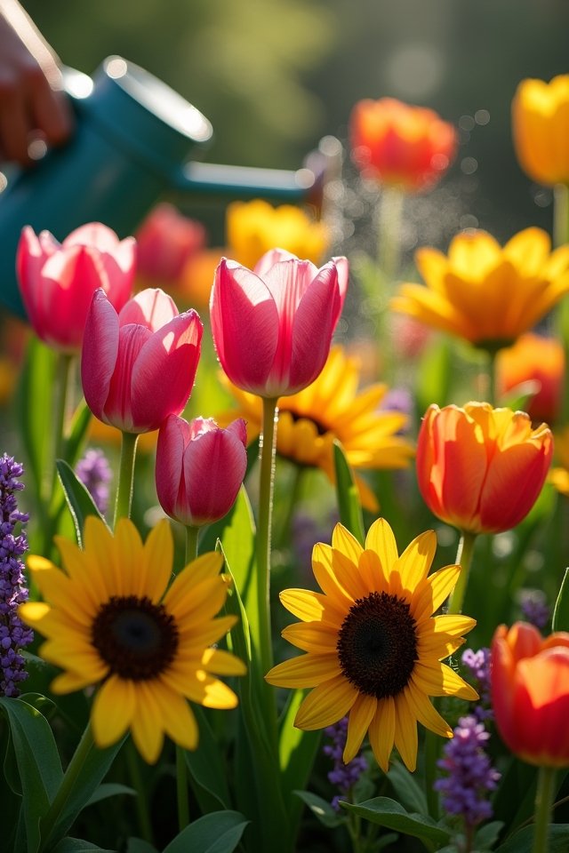 care for seasonal flowers