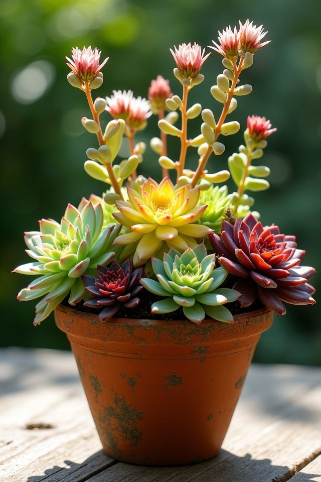 charming drought tolerant succulents