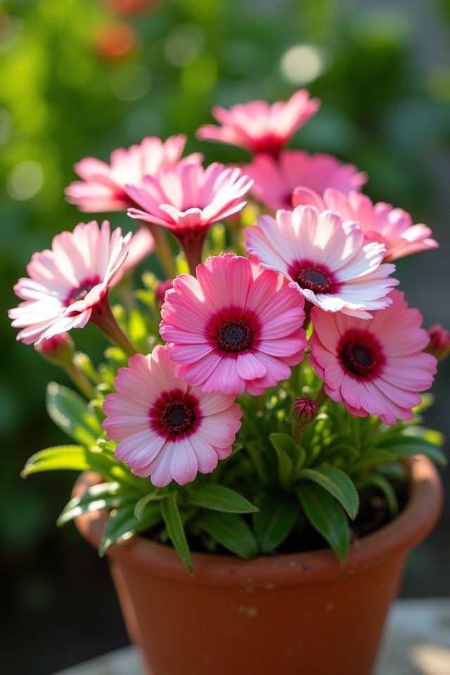 charming flowers for containers