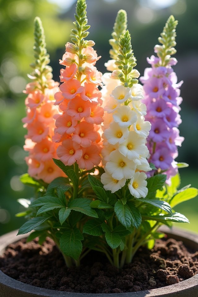 charming snapdragons for small gardens