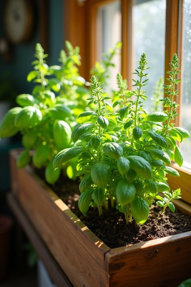 charming window boxes enhance greenery