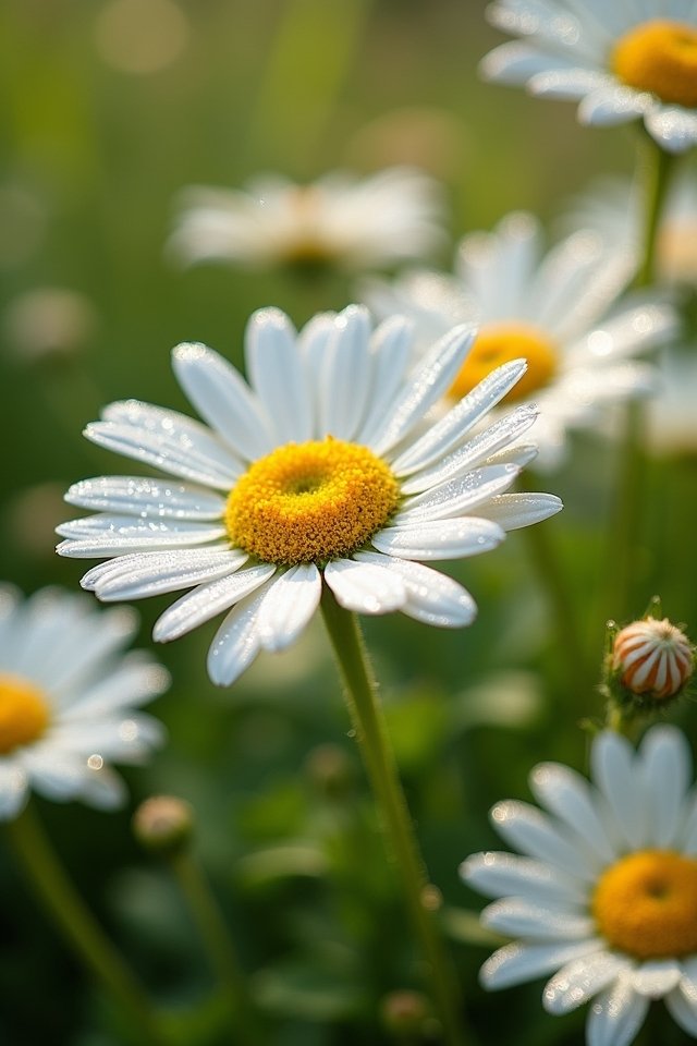 cheerful daisies brighten gardens