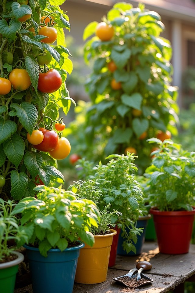 choose perfect patio vegetables