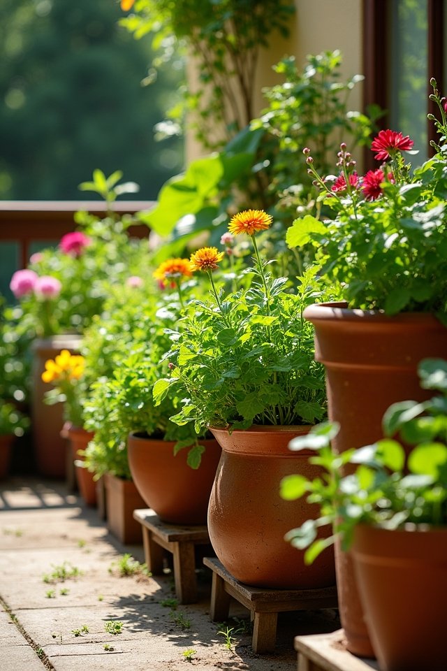 choose stylish garden containers