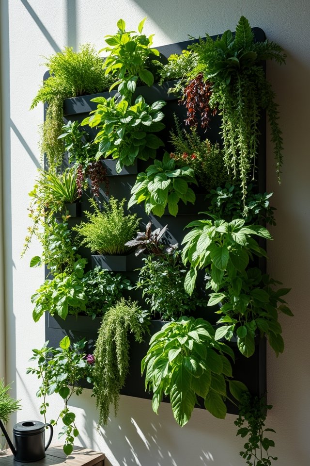 choose stylish vertical planters
